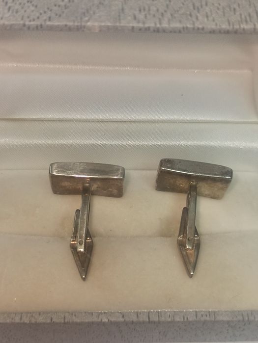 Запонки серебро 875" вес 11,83гр.