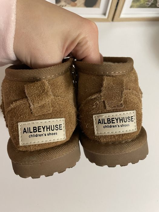 Угги дитячі 24 розмір бежеві