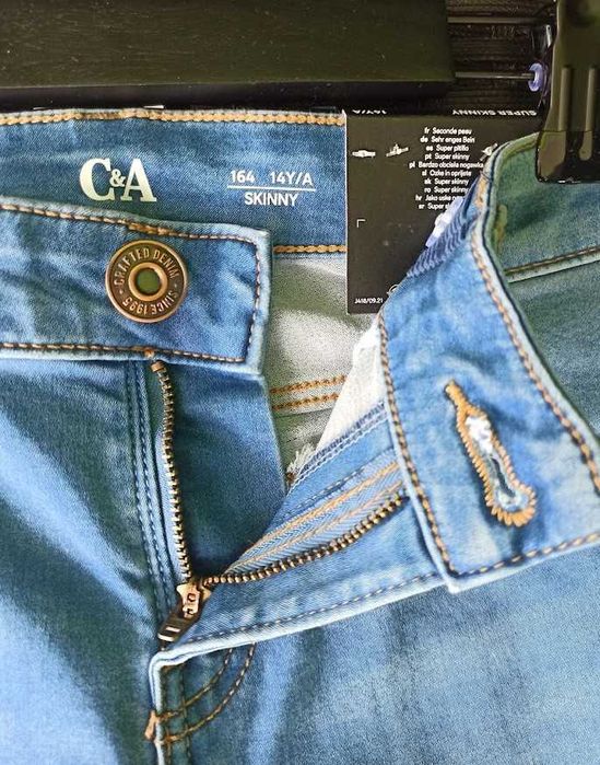 C&A
NOWE! Wygodne elastyczne jeansy rurki 158