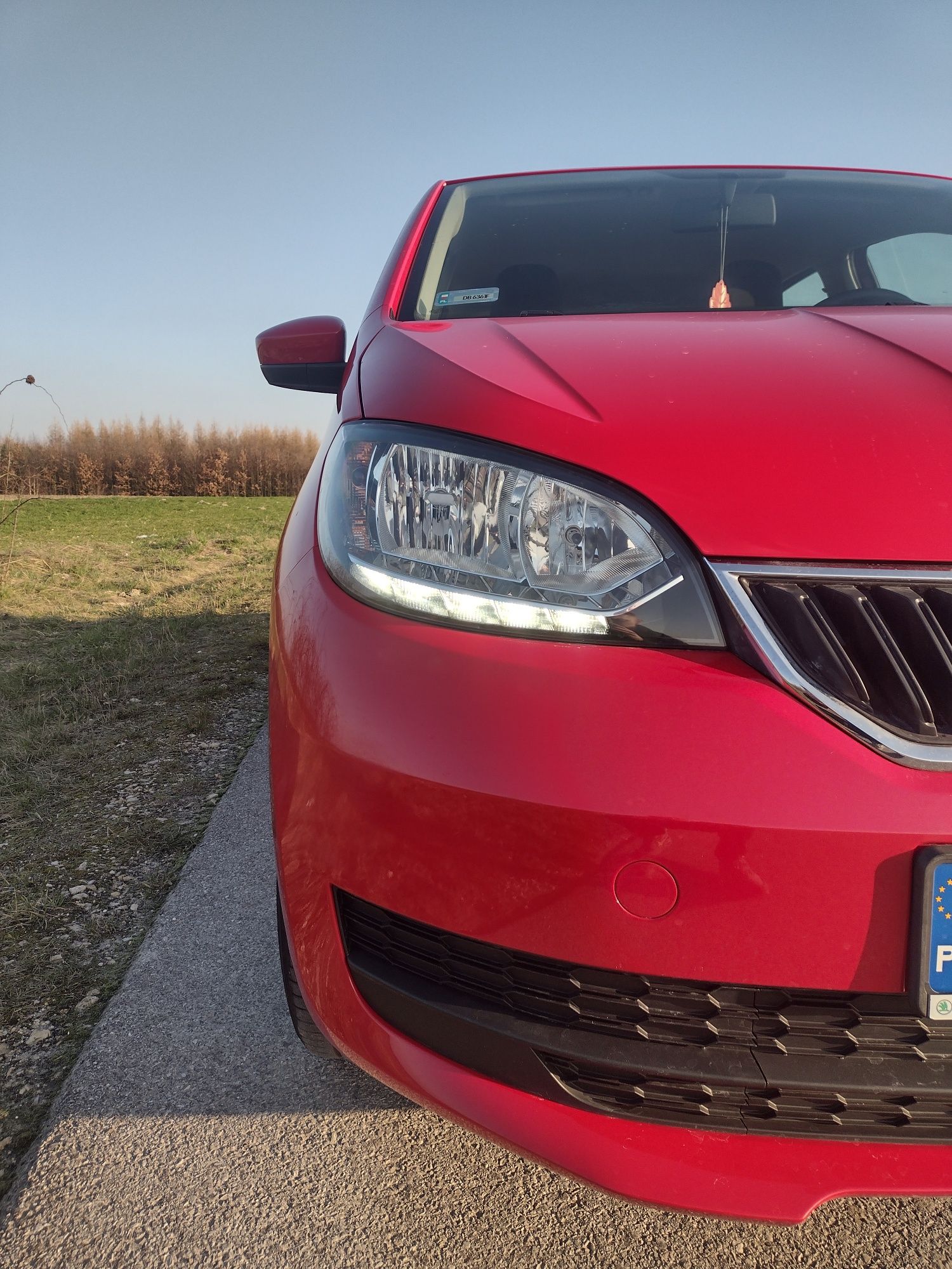 Skoda Citigo 1.0 MPI Salon PL 48 tys.przebiegu Światła LED