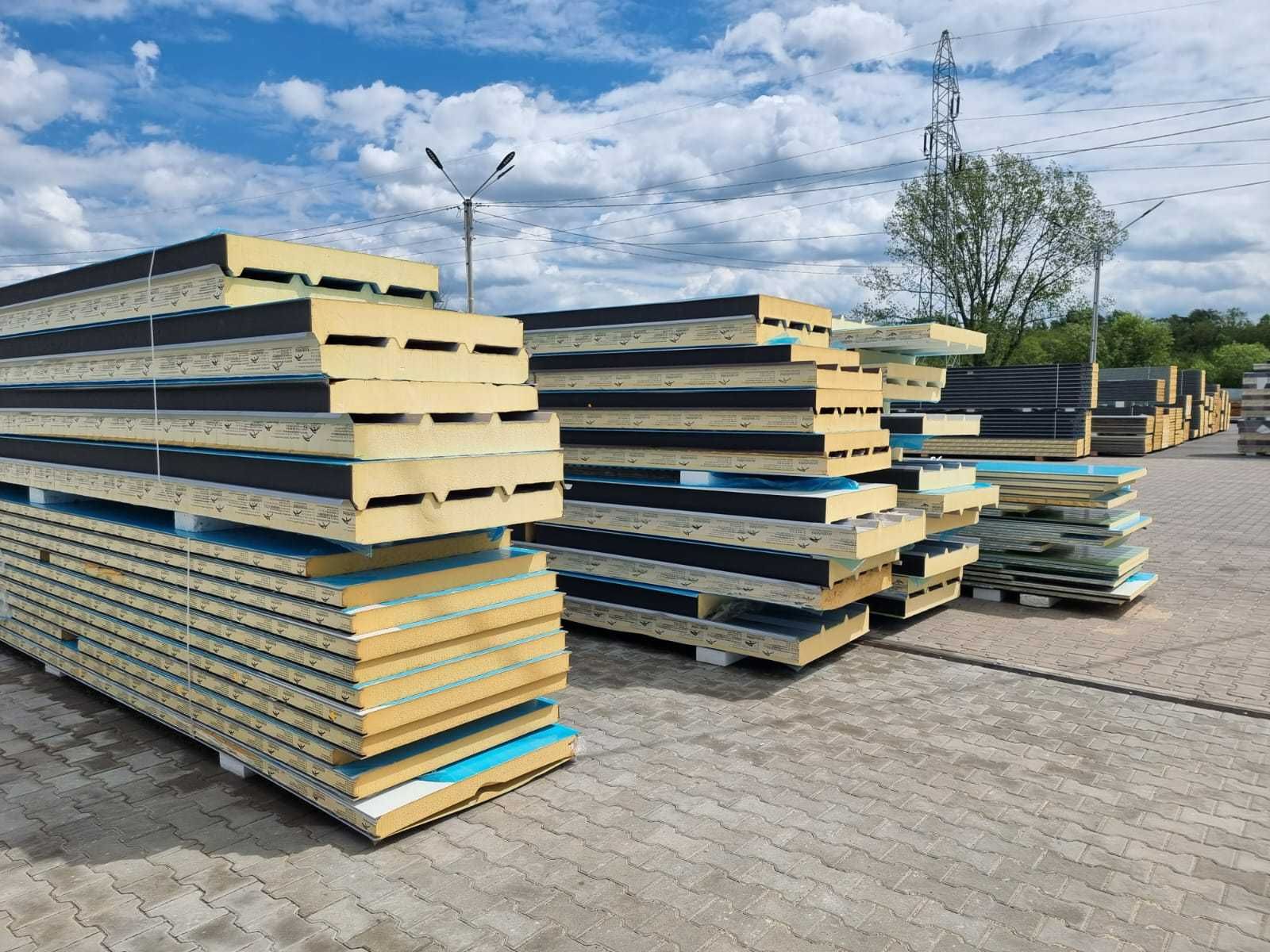 Płyty warstwowe Docieplenie Płyta warstwowa wypełnienie PIR nowe