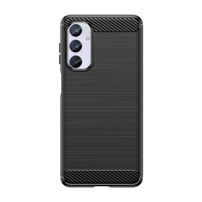 Elastyczne Etui Wzór Karbon Do Samsung Galaxy M54 Carbon Case - Czarne