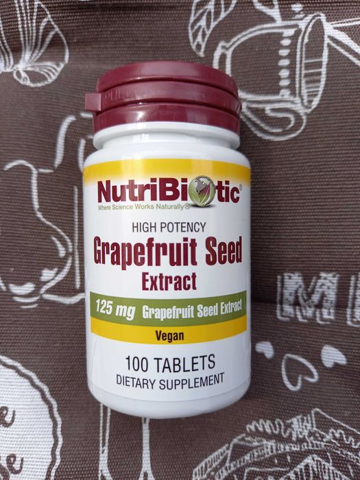 NutriBiotic Grapefruit Seed GSE цитросепт екстракт грейпфрута концентр
