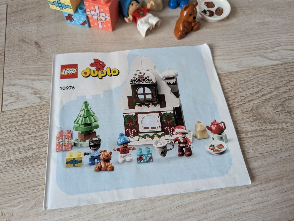 Конструктор LEGO DUPLO Пряничний будиночок Санти 50 деталей (10976)