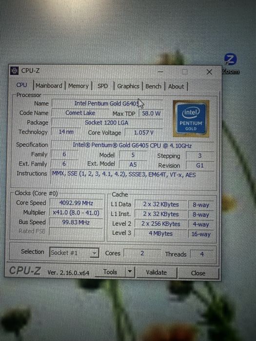 Комплект Asus Prime H510M-A s1200 x Pentium Gold G6405 x 8 RAM