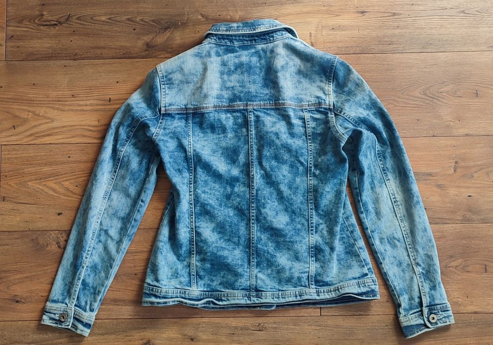 Jeansowa kurtka damska old school retro vintage jeans