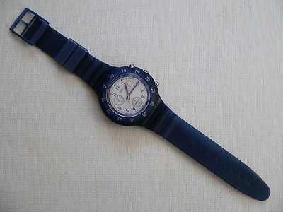 1997 SCUBA Aquachrono 20 Bar Dive Watch | "Inky Water"