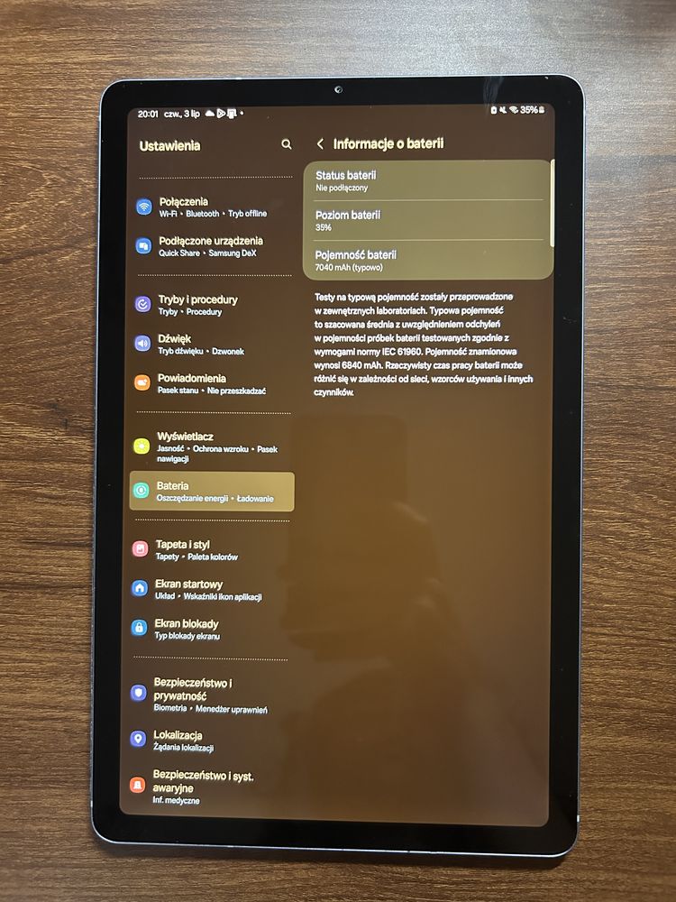 Na sprzedaż tablet Samsung Galaxy Tab S6 lite (SM-P614) 2022 edition
