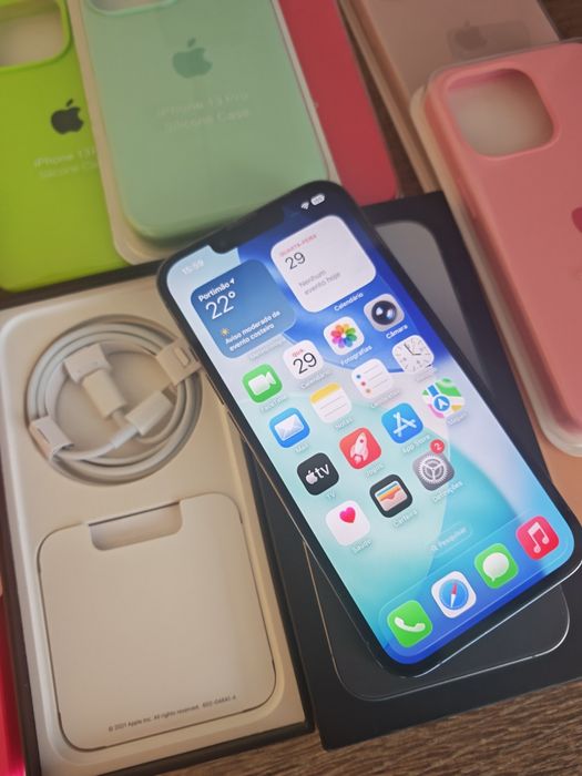 iPhone 13 Pro 6.1" 128GB Azul  em muito Bom estadoAceito Retomas