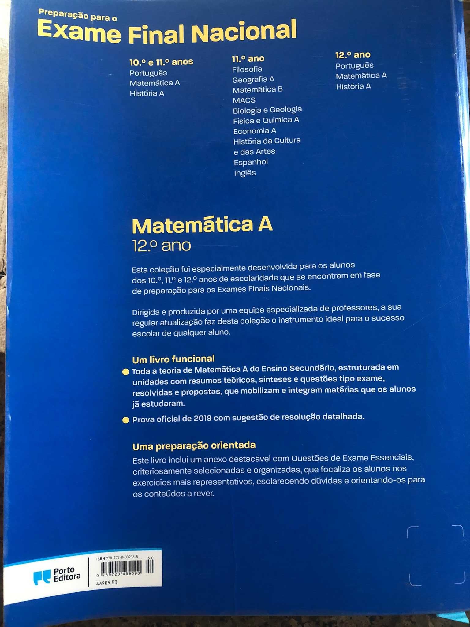 Livro EXAME- Matemática A