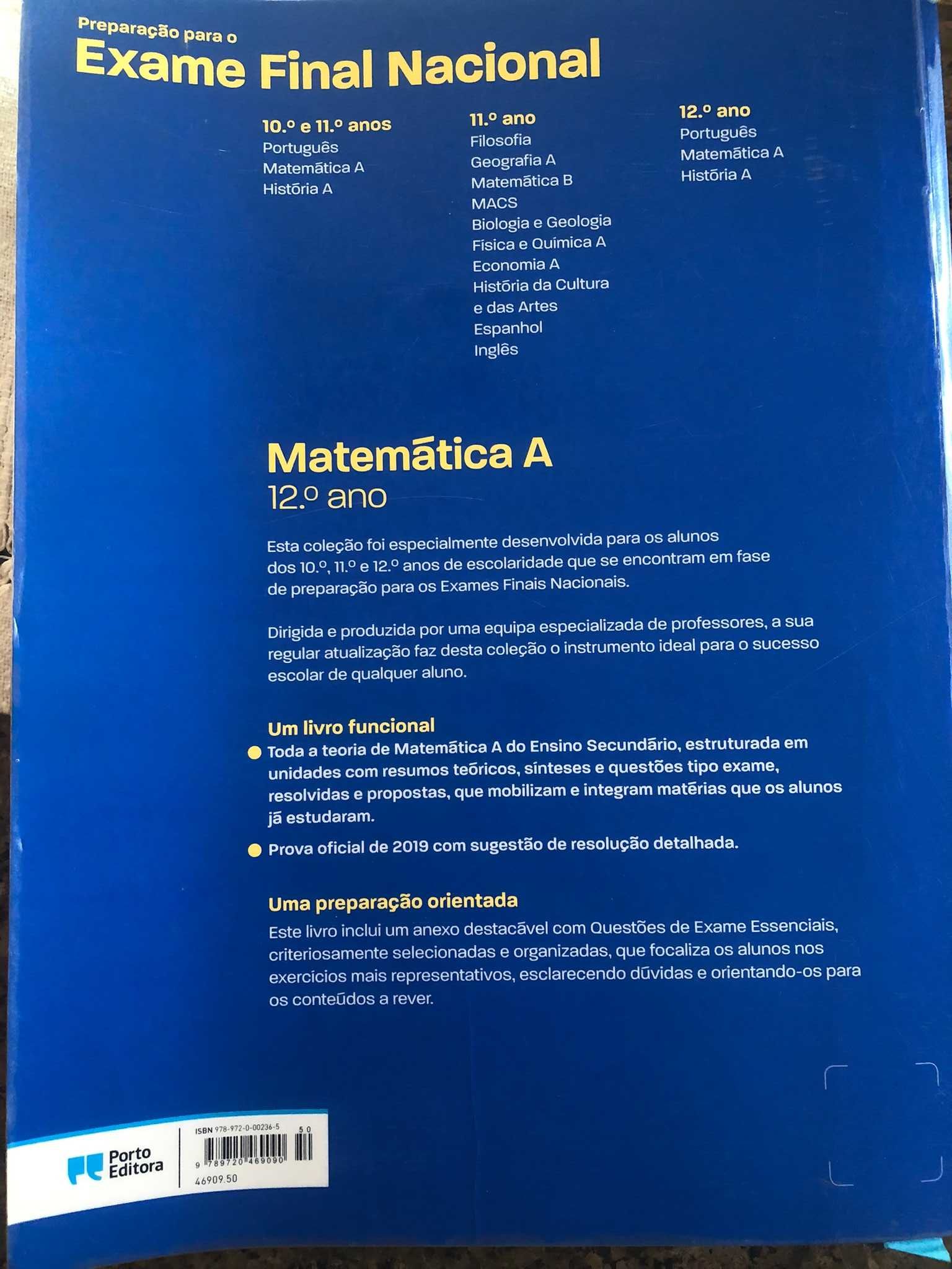 Livro EXAME- Matemática A