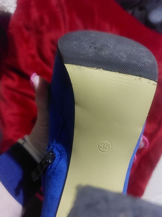 Botins Azul número 38