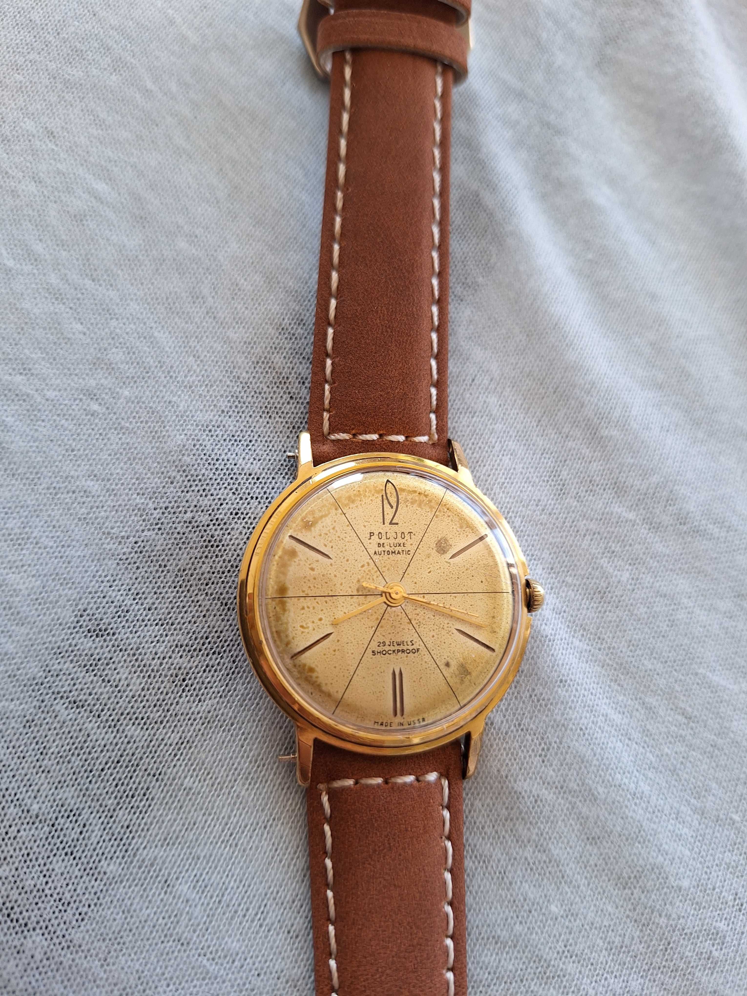 Poljot de luxe automatic pasek