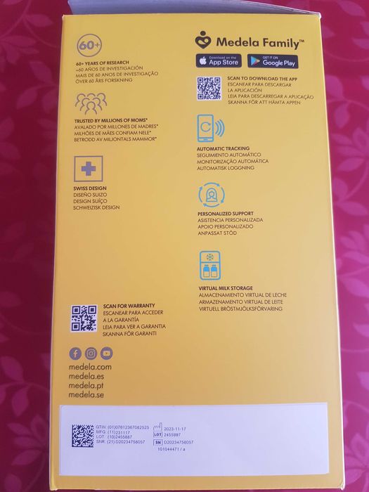 Extrator de Leite Eléctico Duplo Freestyle - Usado praticamente novo