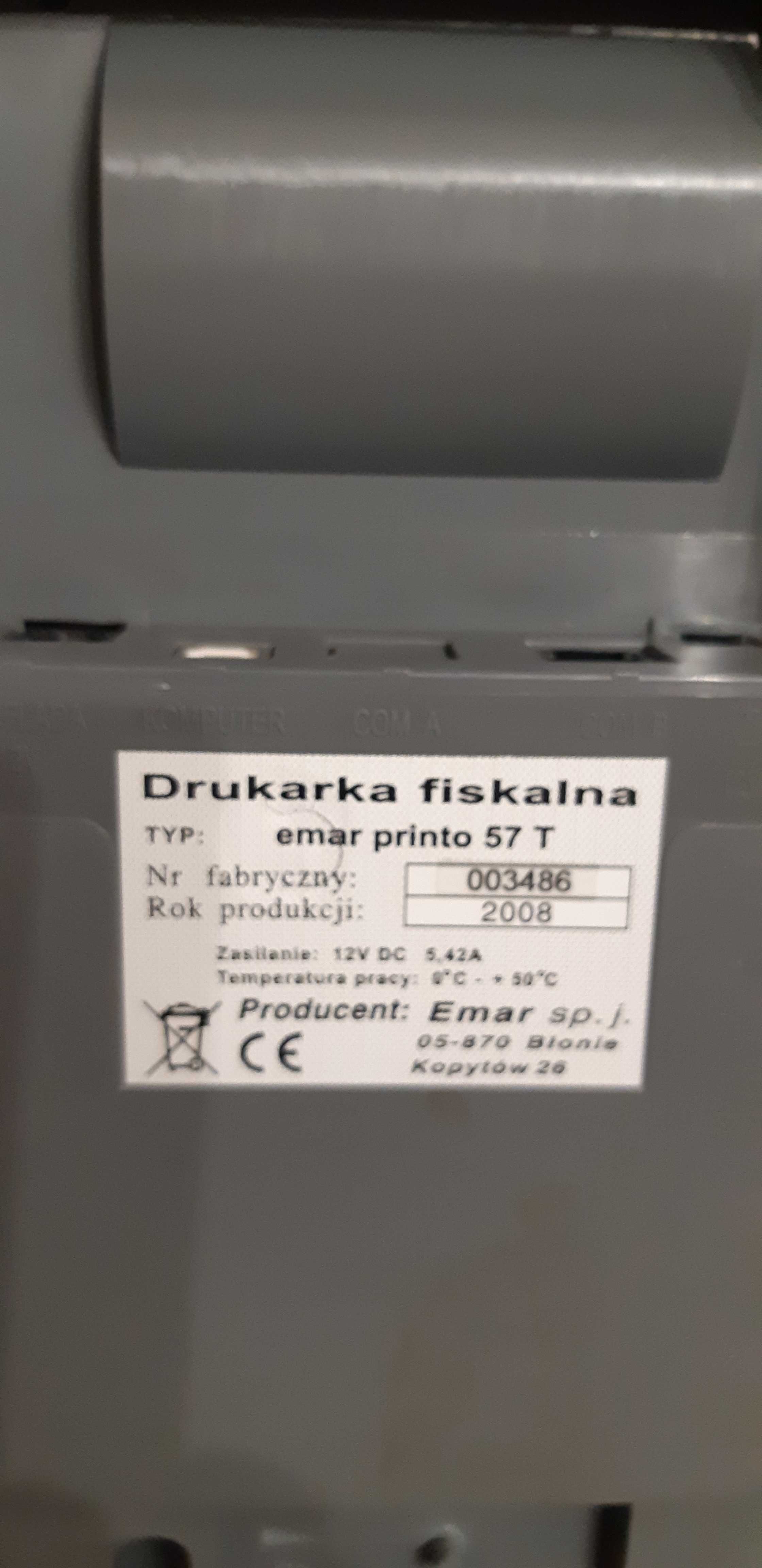 Kasa fiskalna emar printo 57T