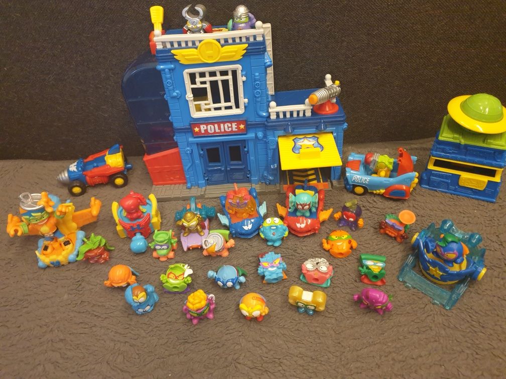 Super zings posterunek policji / Policja + pojazdy i zingsy