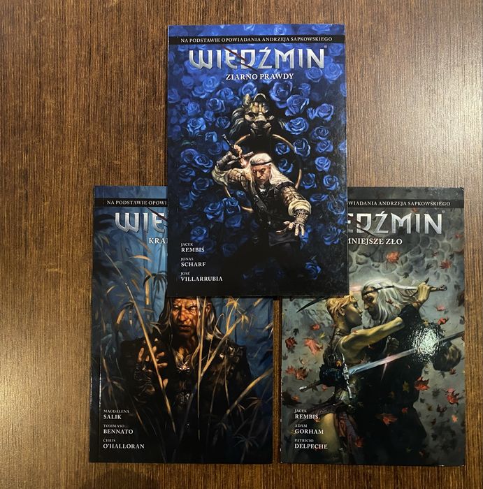 Komiks Wiedźmin Ziarno Prawdy i inne Sapkowski