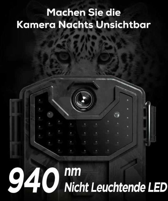 Fotopułapka iZEEKER 32MP HD z ekranem LCD kolor czarny