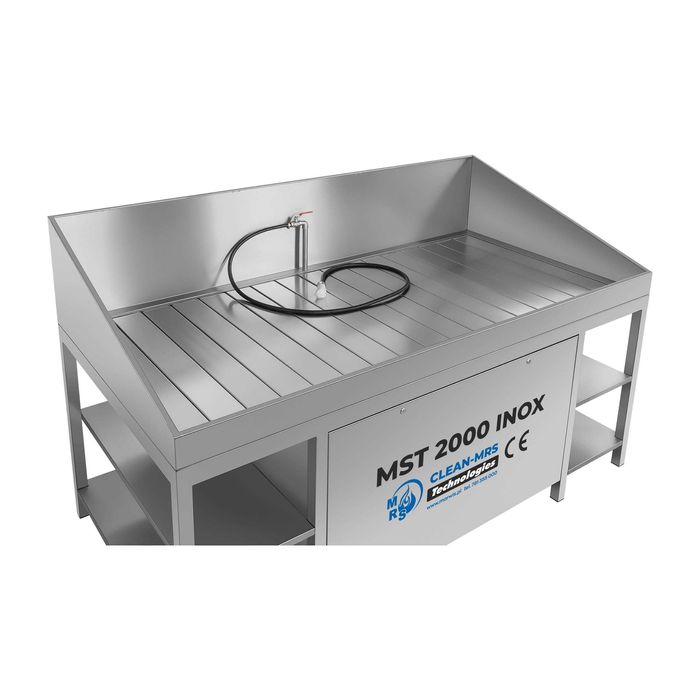 Myjka warsztatowa MST 2000 INOX z pompą pneumatyczną