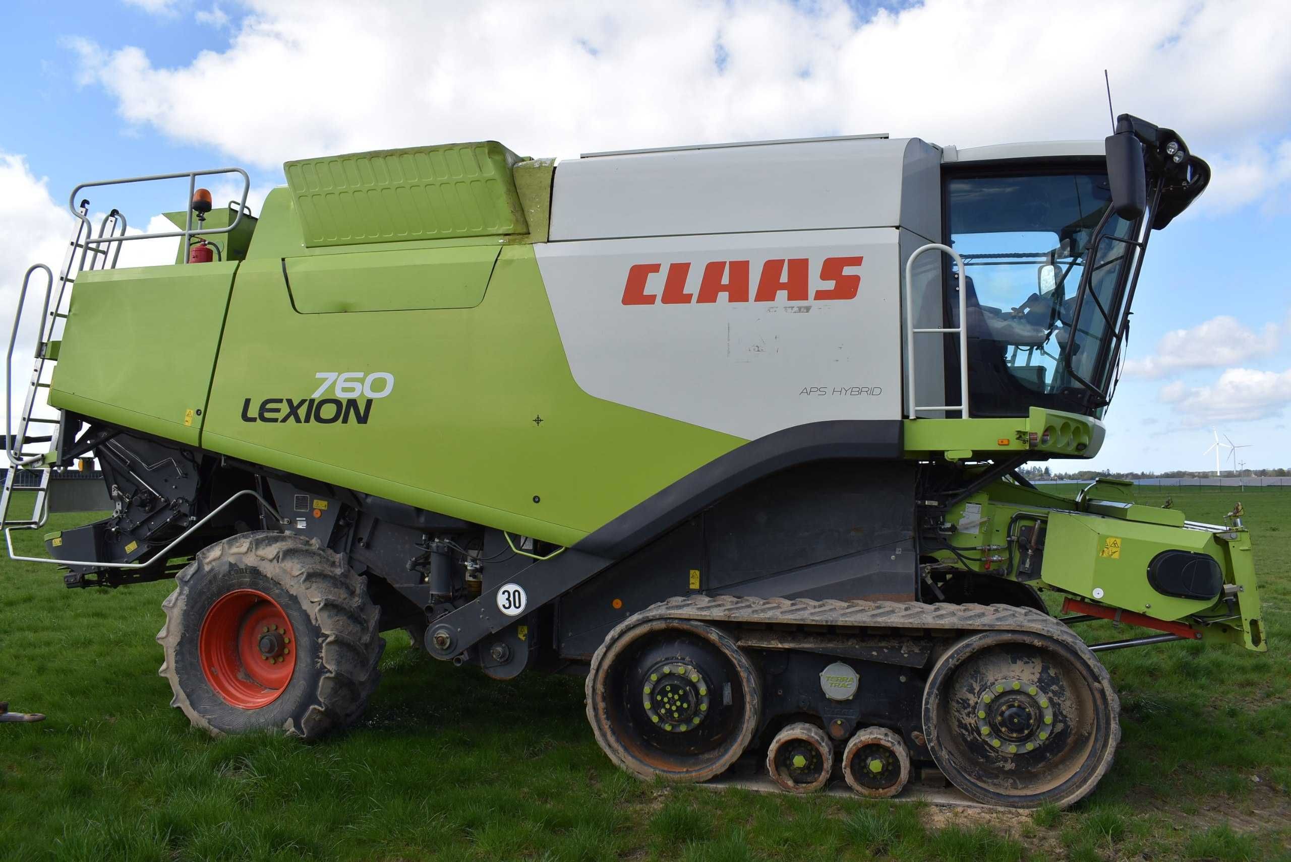 Зернозбиральний комбайн CLAAS Lexion 760 TT 2012 рік