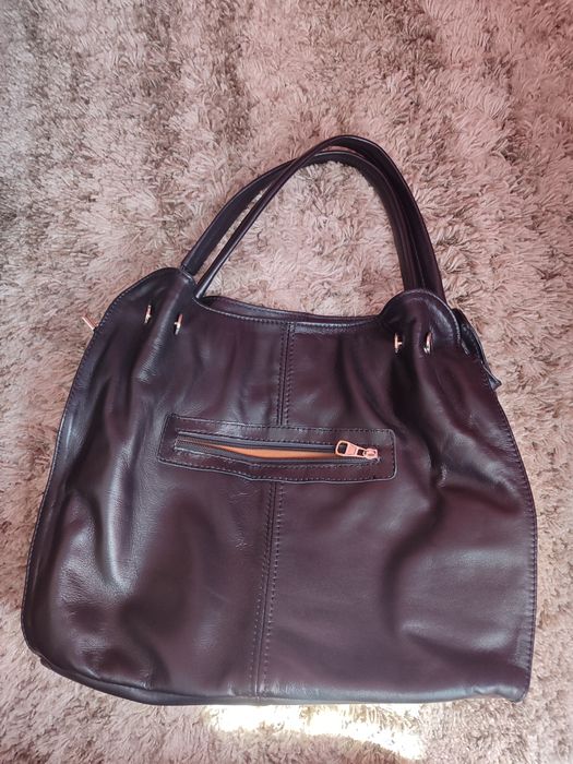 Сумка жіноча шкіряна