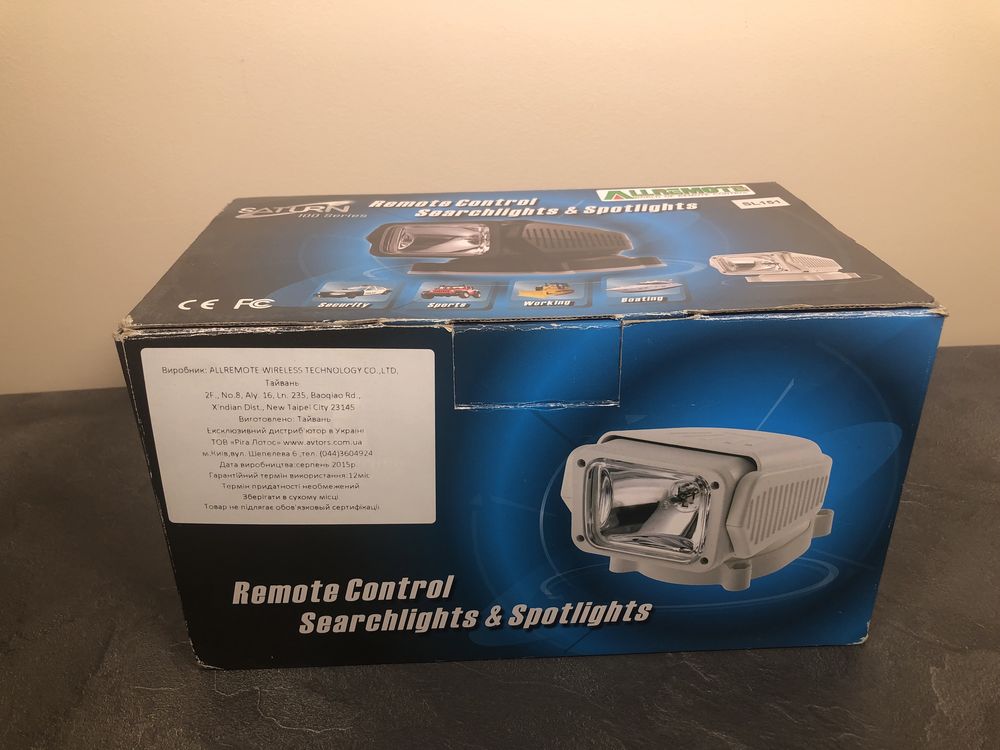 Фарошукач Allremote SL10171-AB-12V-SD-F