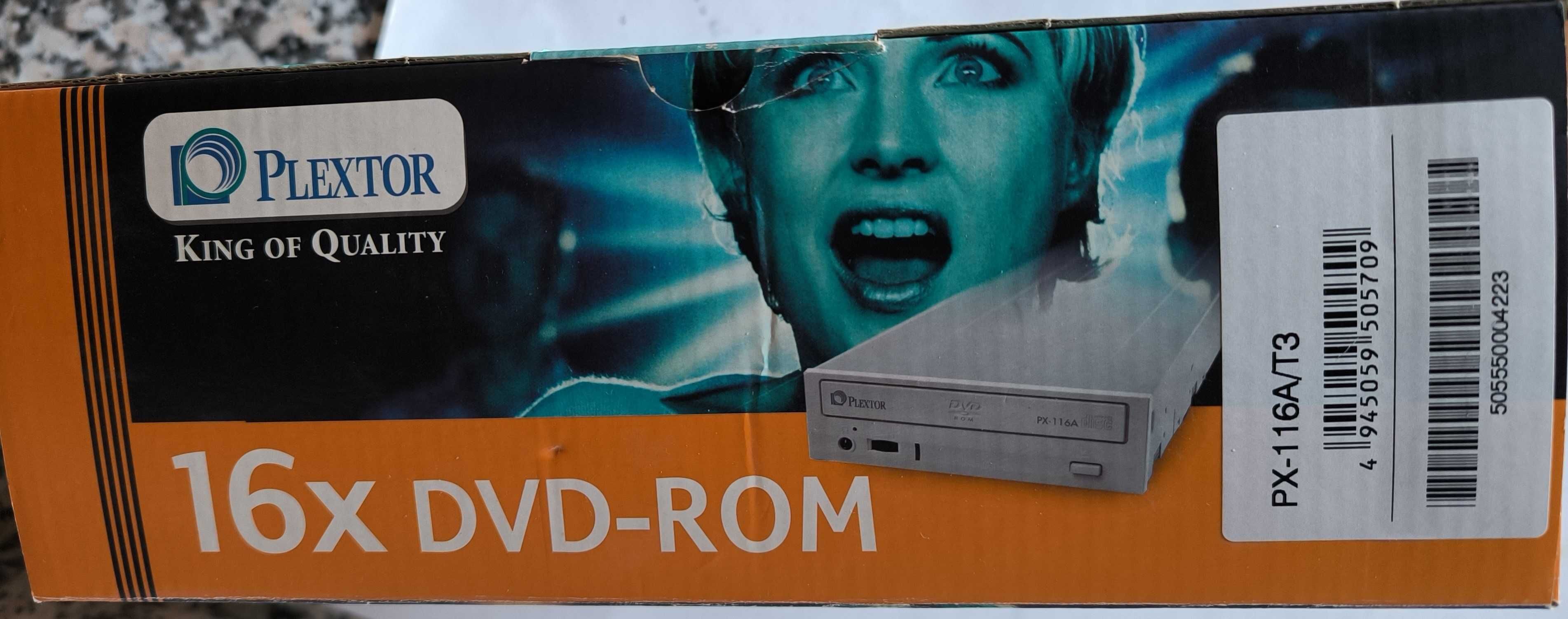 Leitor DVD ROM - Plextor