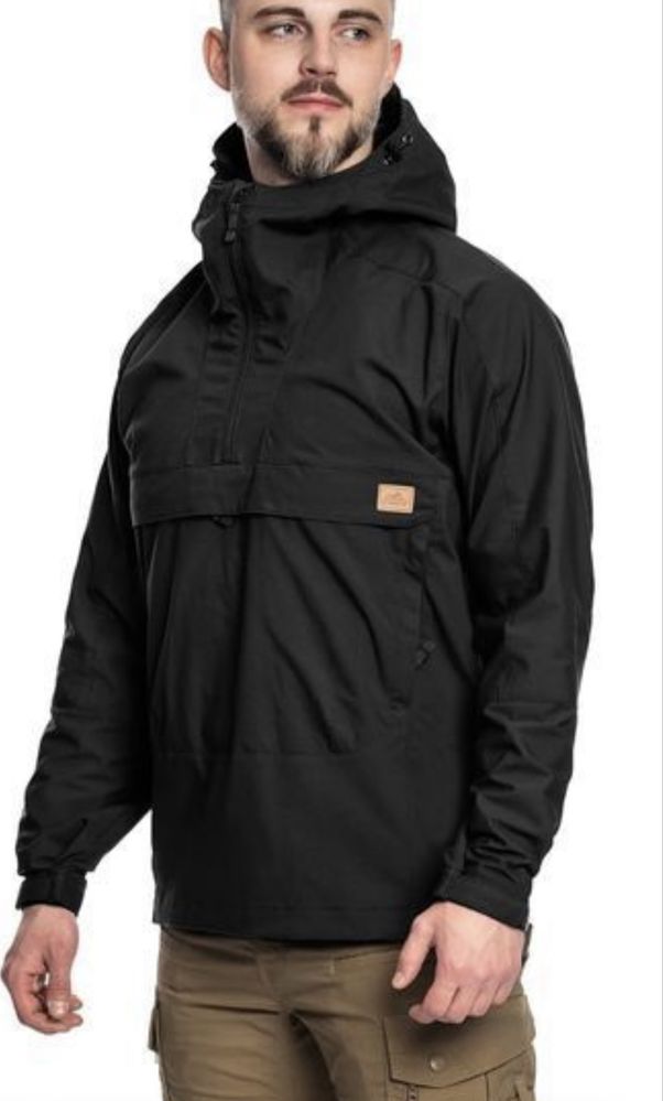 Куртка тактична Helikon-Tex Woodsman Anorak - Black+