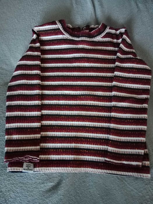 Golf, bluzka bluzeczka t-shirt długi rękaw 98