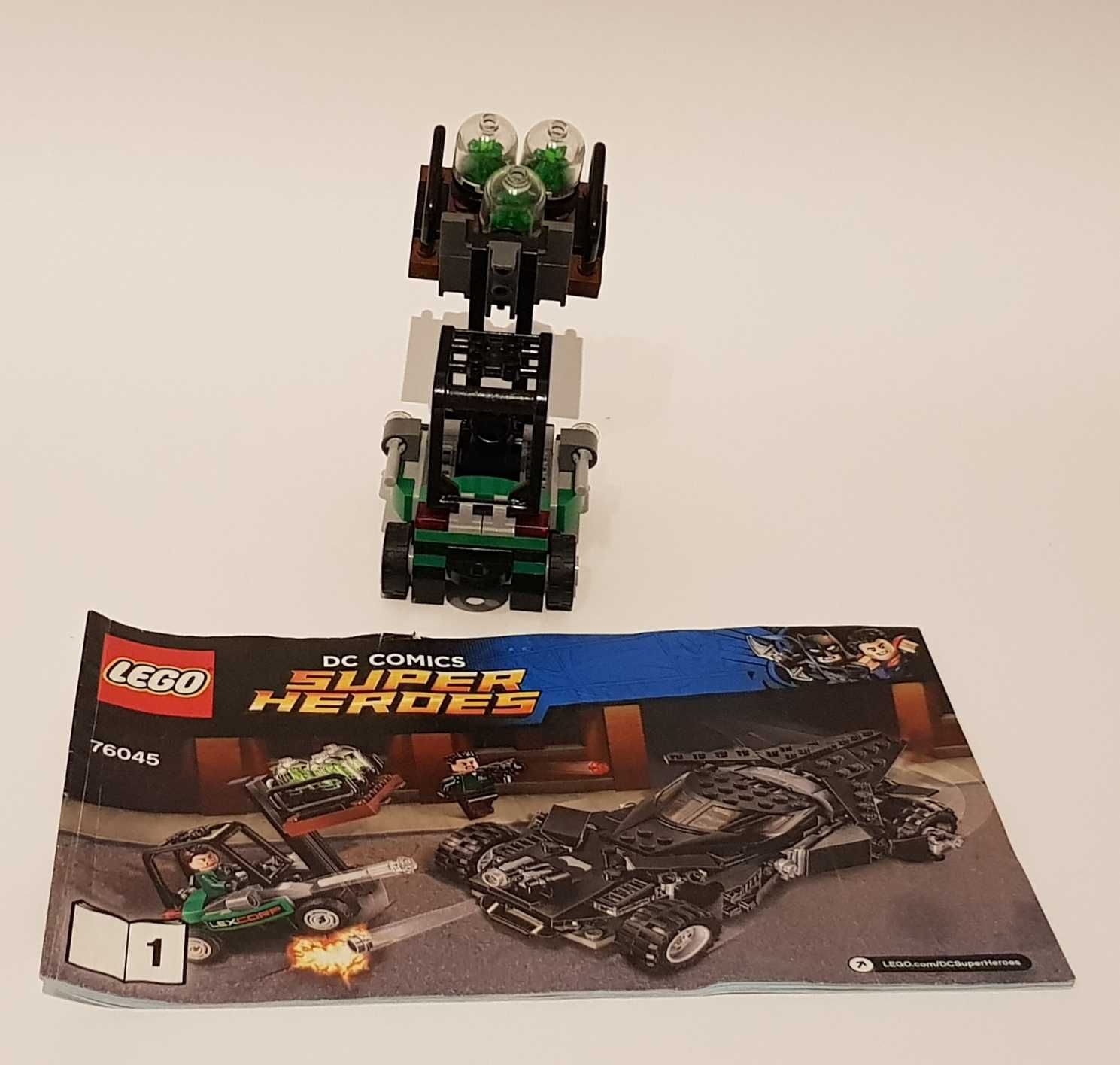 LEGO 76045 Super Heroes Batman Lexcorp-pojazd wózek widłowy