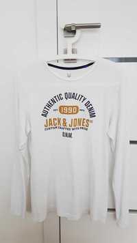 Bluzka jack&jones dla chłopca biała 170