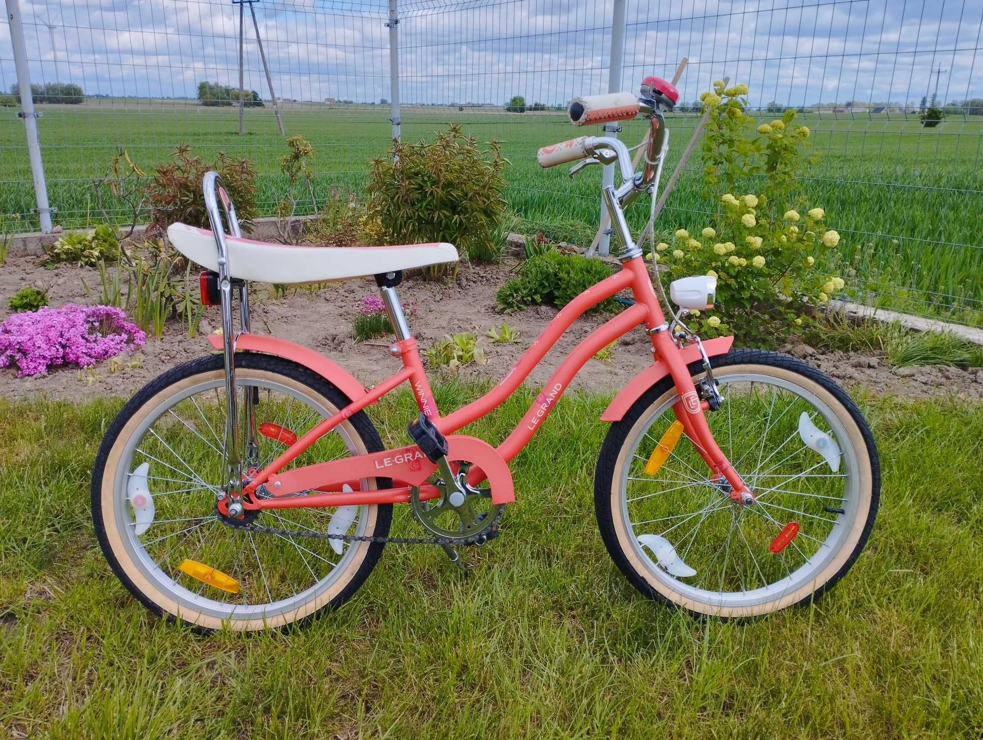 Rower Kross Le Grand 20" cali dla dziewczynki stylowy