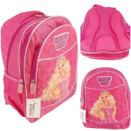 Шкільний рюкзак для дівчинки Barbie, барбі. Розовый рюкзак барби
