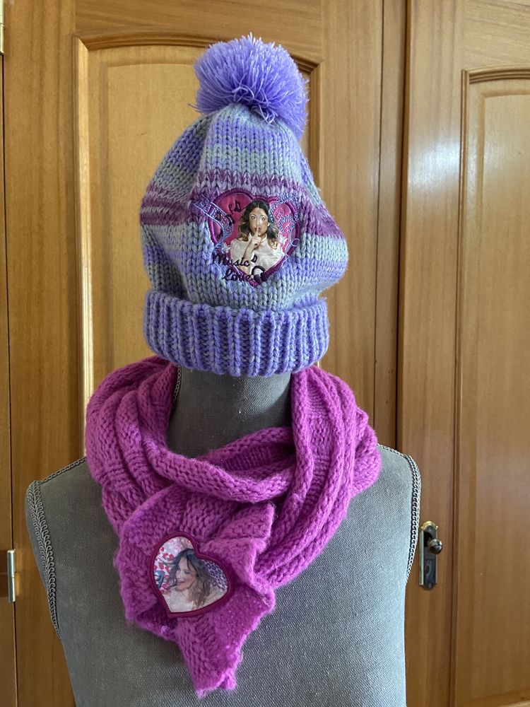 Gorro e Cachecol - Violetta