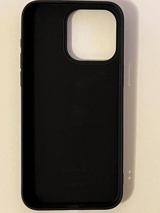 Plecki Spacecase do Apple iPhone 15 Pro Max Silicone Case czarny
