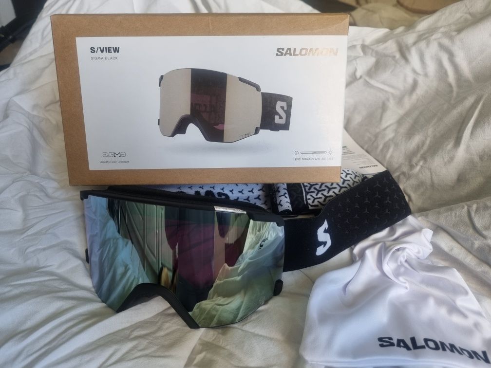 SALOMON - gogle unisex. NOWE