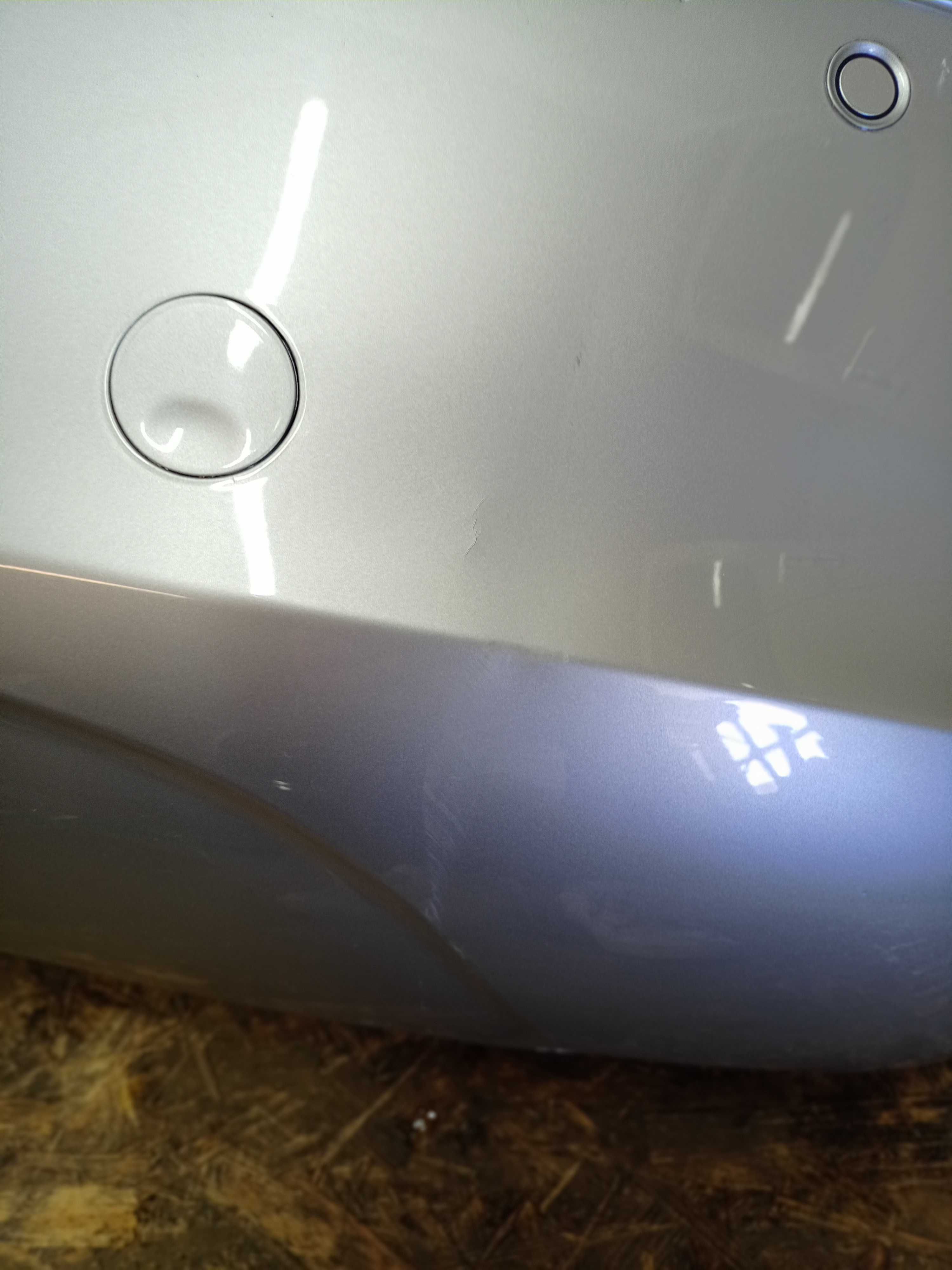 Opel Corsa D zderzak tył tylny kolor Z157 srebrny wersja 5 drzwi 4xPDC