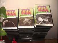 Coleção COMPLETA em vhs desafios da vida da bbc