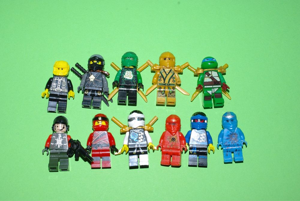 Лего человечки, Lego, фигурки Лего, ninja Lego