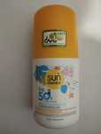 Olejek do opalania spf 50+  delikatny krem w kulce do łatwej aplikacji