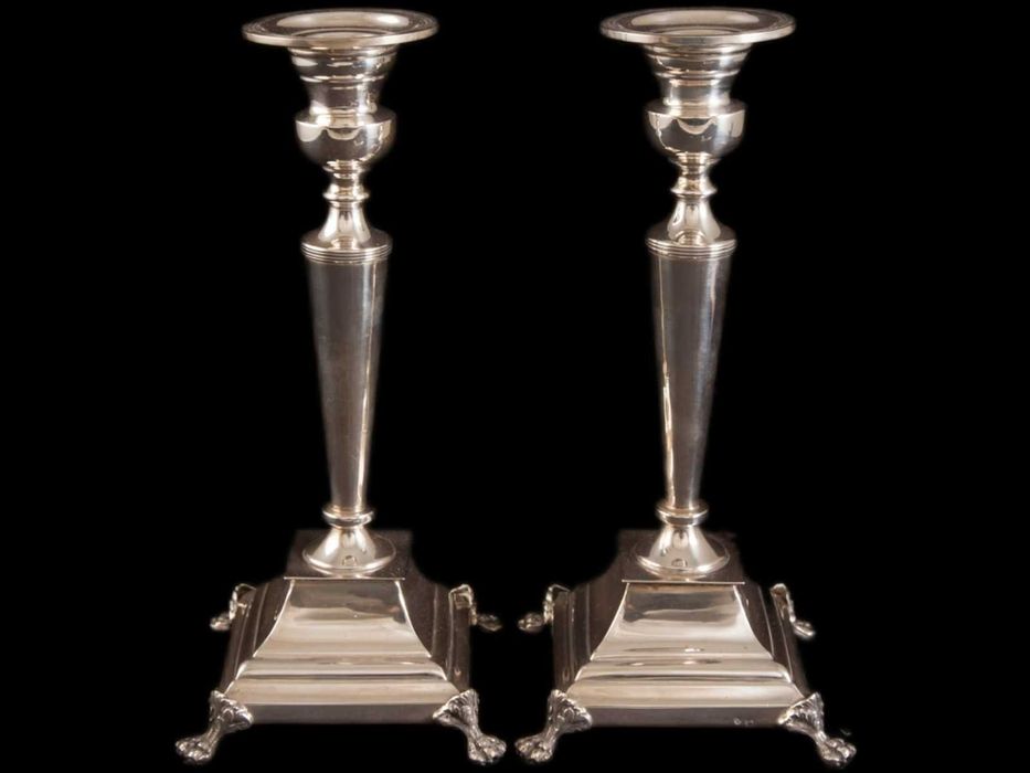 Centro de Mesa em Prata Inglesa