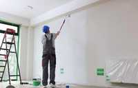 malowanie wnętrz ścian pomieszczeń  malarz pokojowy agregat wałek