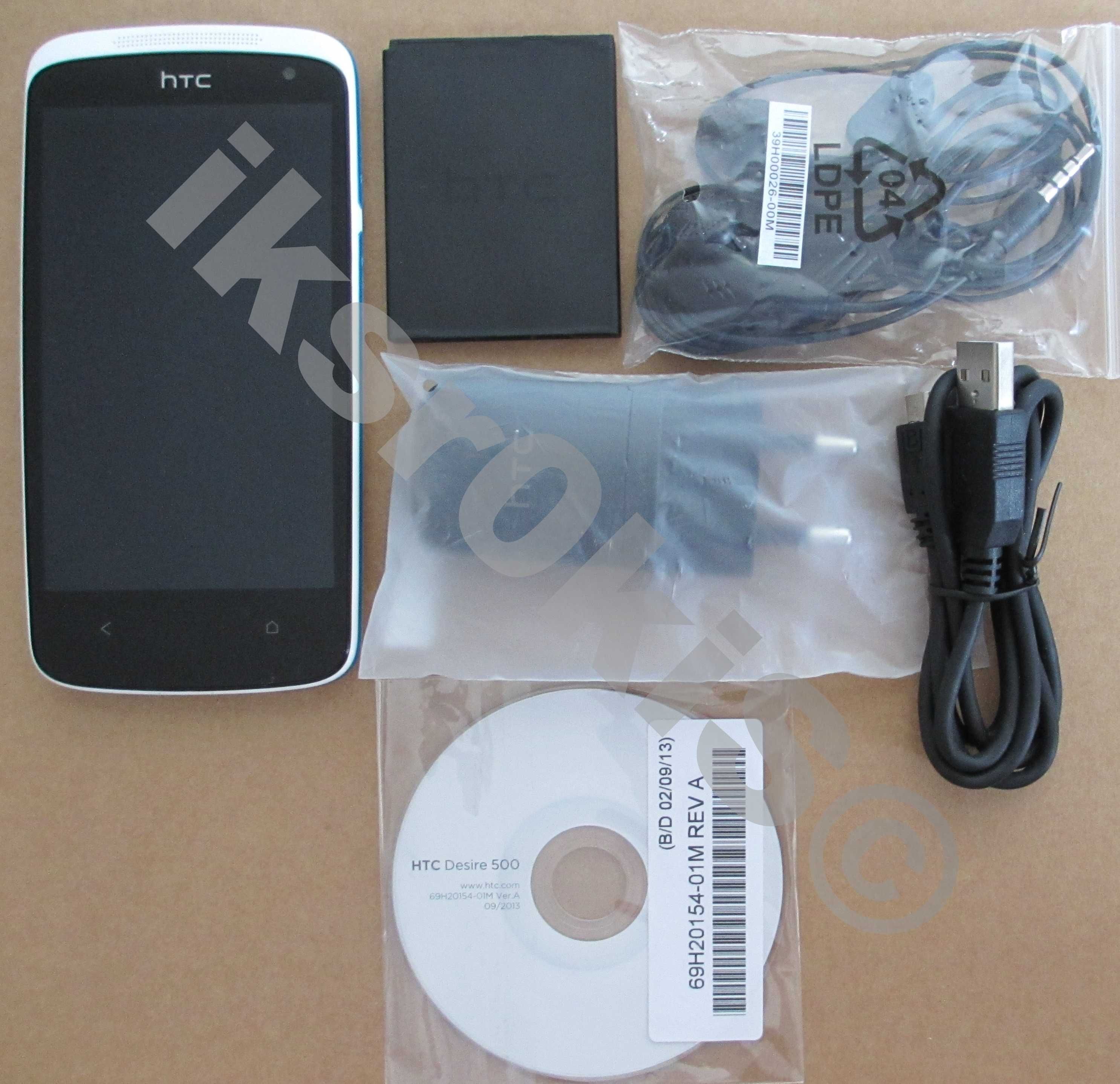 Smartfon ~ HTC 500 DESIRE ~ Quad Core 4,3'' 8 MPiX Beats Audio Nowy