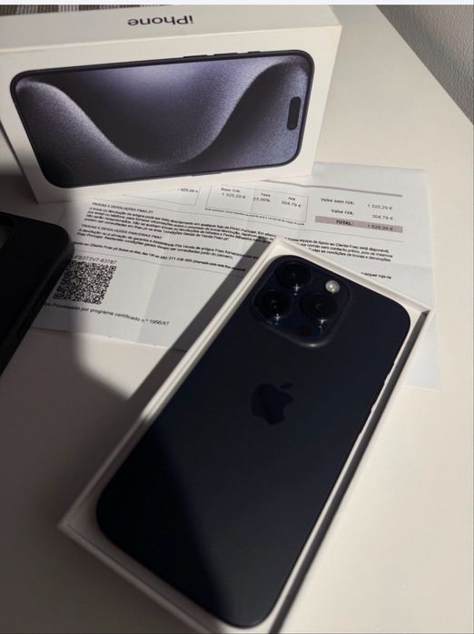 iPhone 15 Pro Blue Titanium 512G