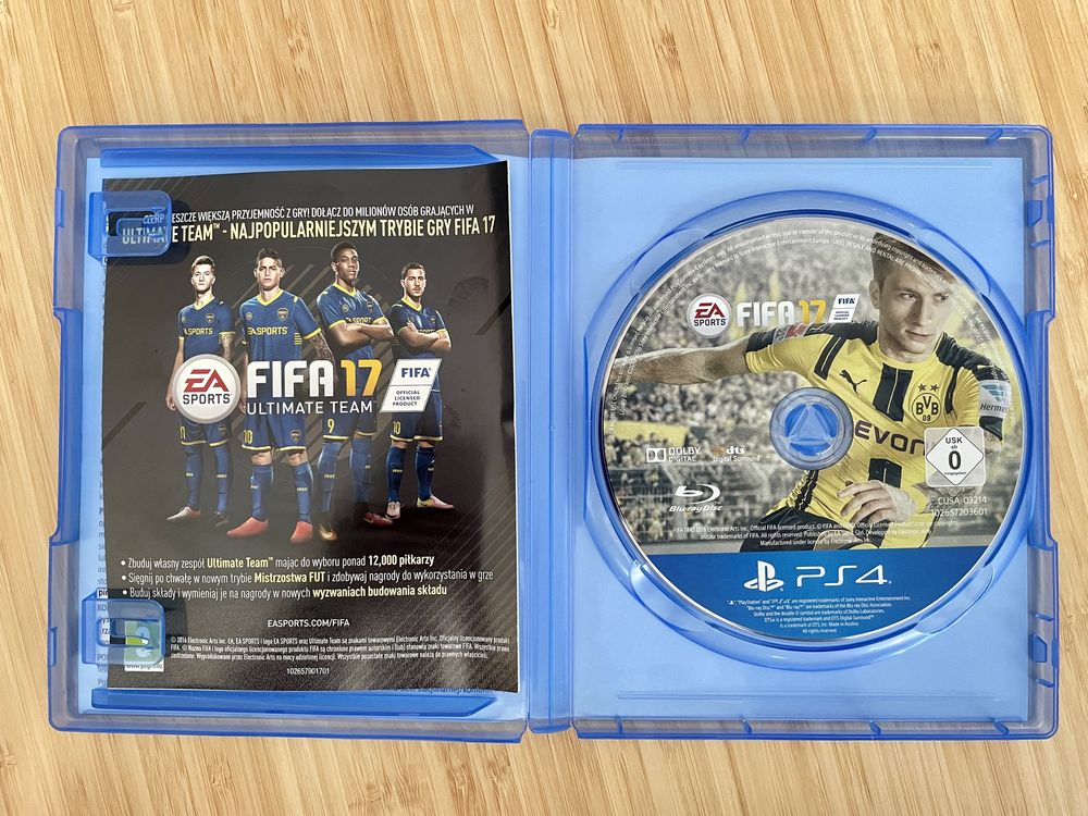 PS4 gra FIFA 17 EA Sports