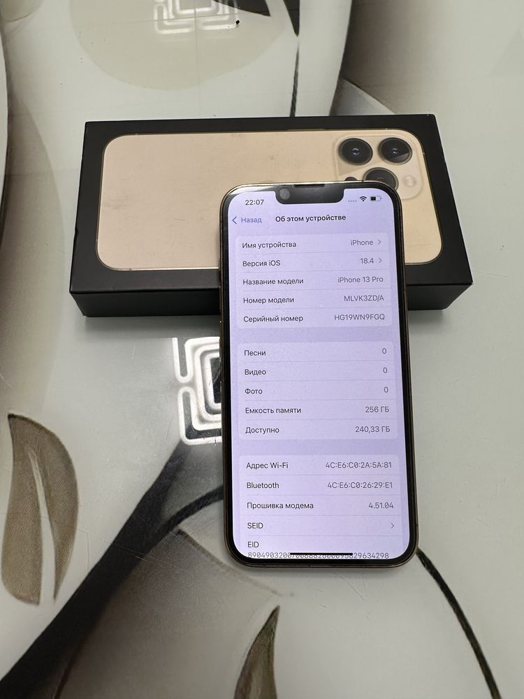 Iphone 13 pro 256