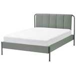 Conjunto de quarto C/ colchão EMMA, duas mesinhas de cabeceira e cama