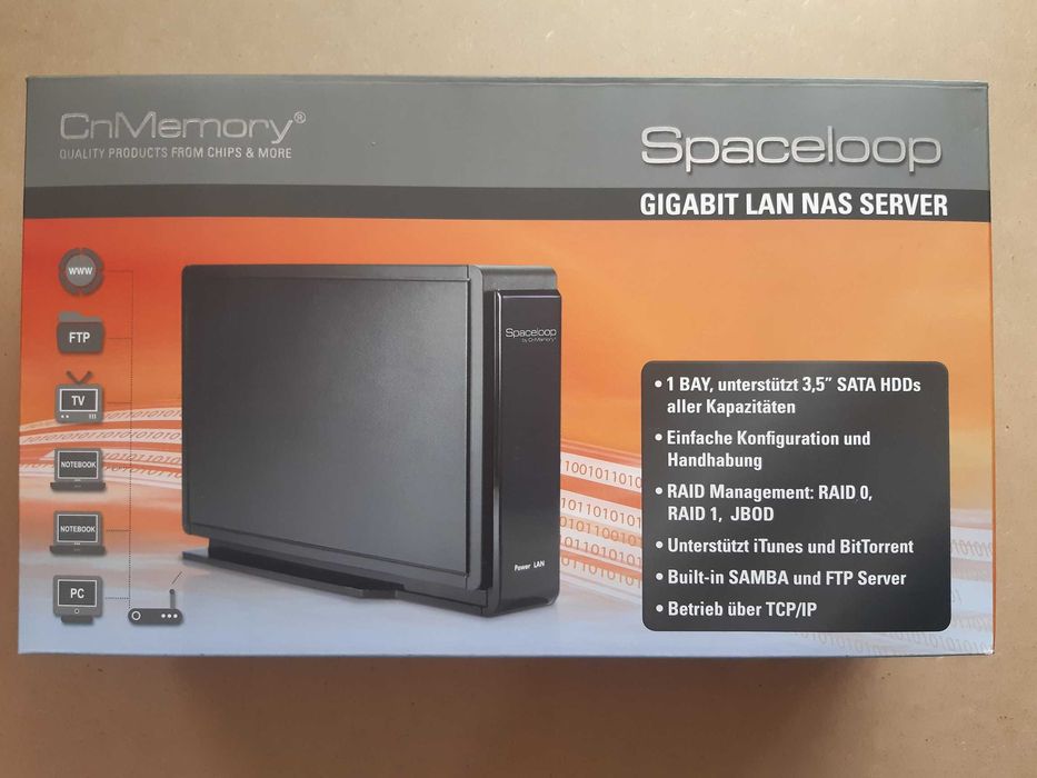 Servidor NAS para disco até 3TB
