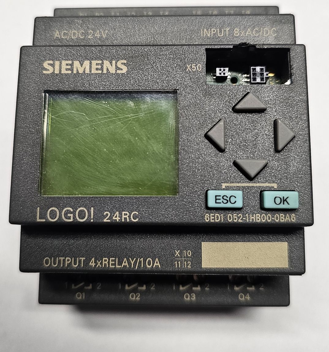 Sterownik PLC Siemens Logo 24AC/DC 24RC 6ED1 052-1HB00-0BA6