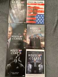 House of Cards sezony 1-6 Nowe w folii…